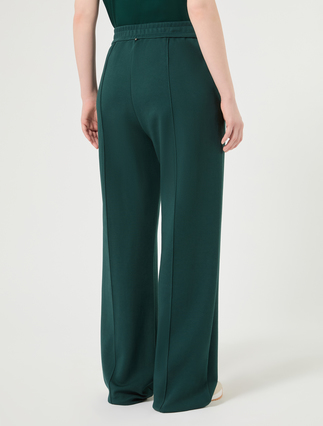 Pantalon de jogging en jersey - VERT FONCE' - Marina Rinaldi - 4