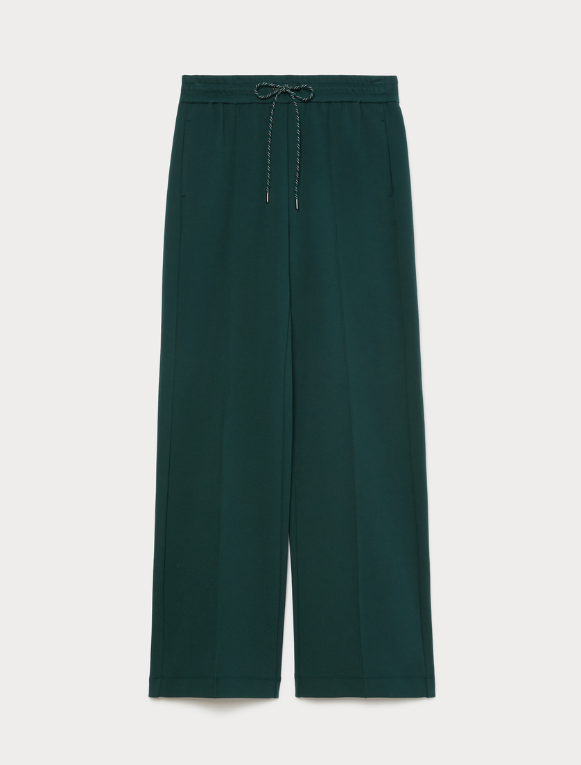 Pantalon de jogging en jersey - VERT FONCE' - Marina Rinaldi