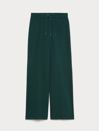 Pantalon de jogging en jersey - VERT FONCE' - Marina Rinaldi - 1