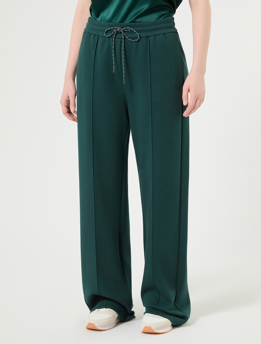 Pantalon de jogging en jersey - VERT FONCE' - Marina Rinaldi - 3