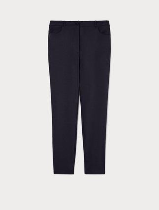 Milano-knit trousers - Marina Rinaldi