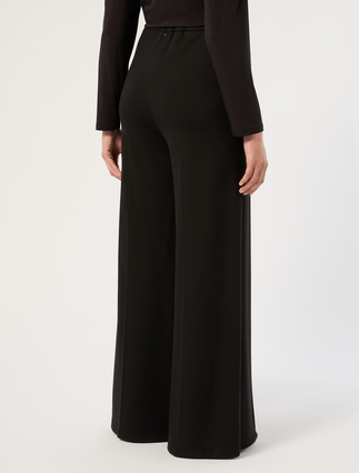 Jersey trousers - SCHWARZ - Marina Rinaldi - 4