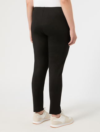 Leggings aus technischem Jersey - SCHWARZ - Marina Rinaldi - 4