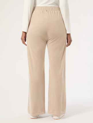 Pantalon large en chenille - GRIS TOURTERELLE - Marina Rinaldi - 4