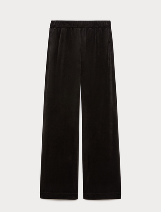 Chenille wide-leg trousers - Marina Rinaldi