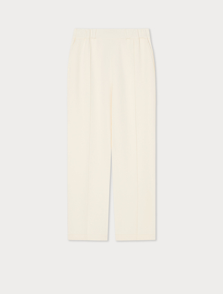 Scuba jogging trousers - WHITE - Marina Rinaldi - 1