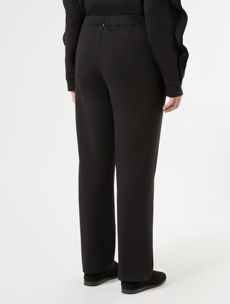 Scuba jogging trousers - BLACK - Marina Rinaldi - 4