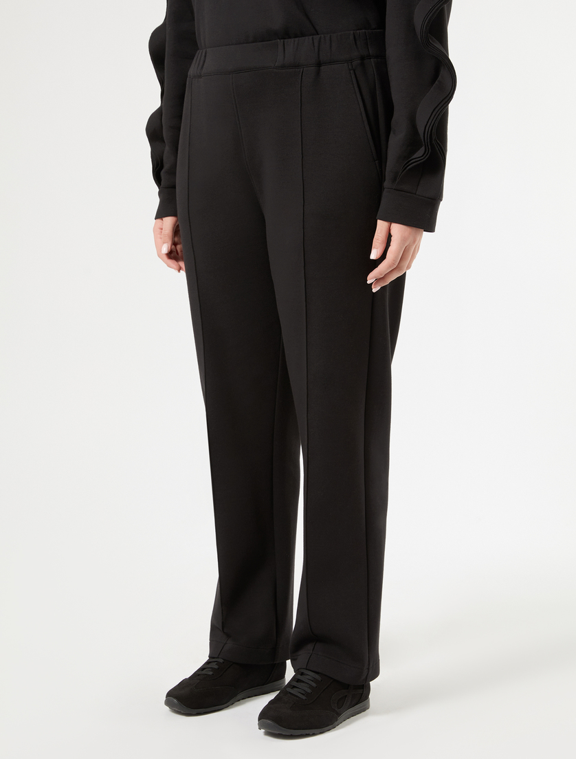 Scuba jogging trousers - BLACK - Marina Rinaldi - 3