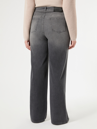 Denim-look jersey jeans - BLACK - Marina Rinaldi - 4