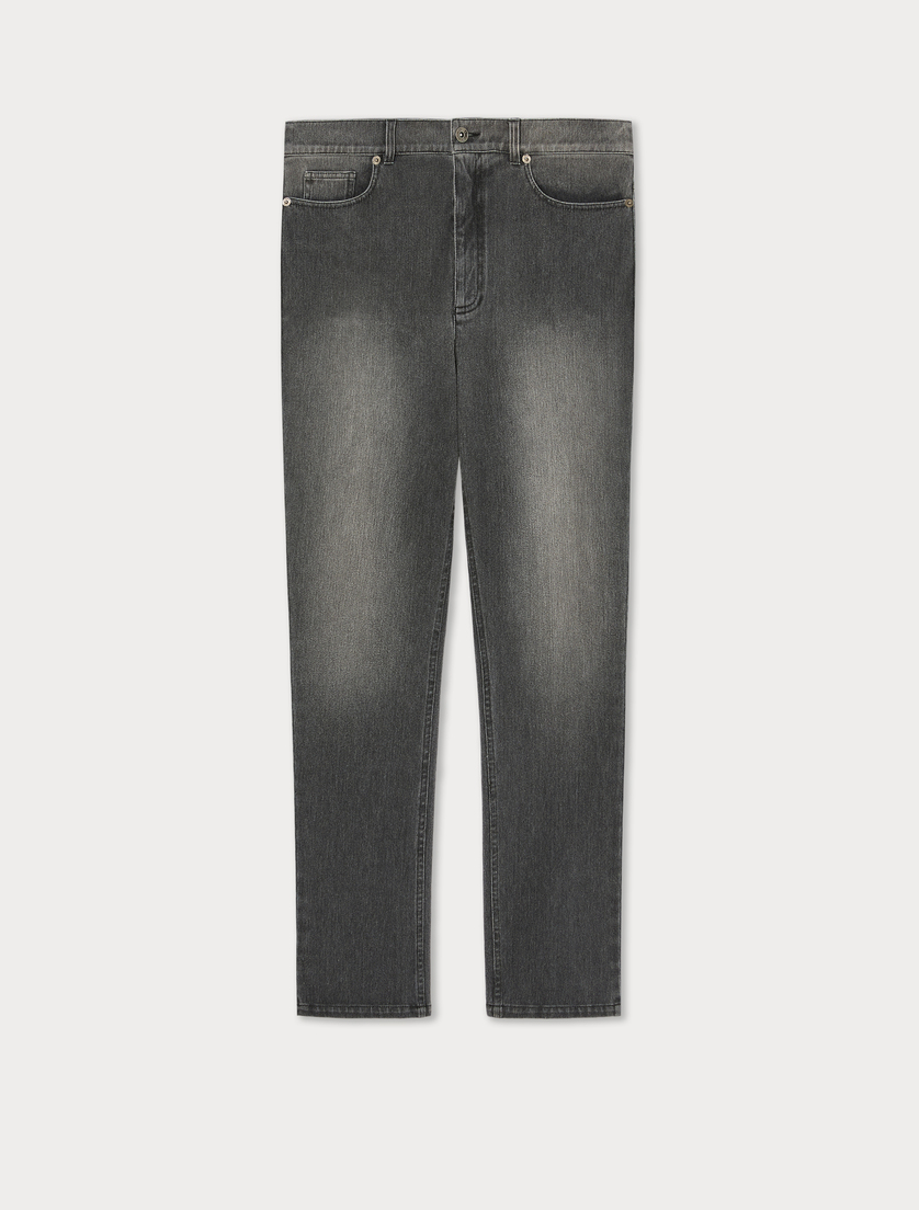 Jeans aus Jersey mit Denim-Effekt - SCHWARZ - Marina Rinaldi