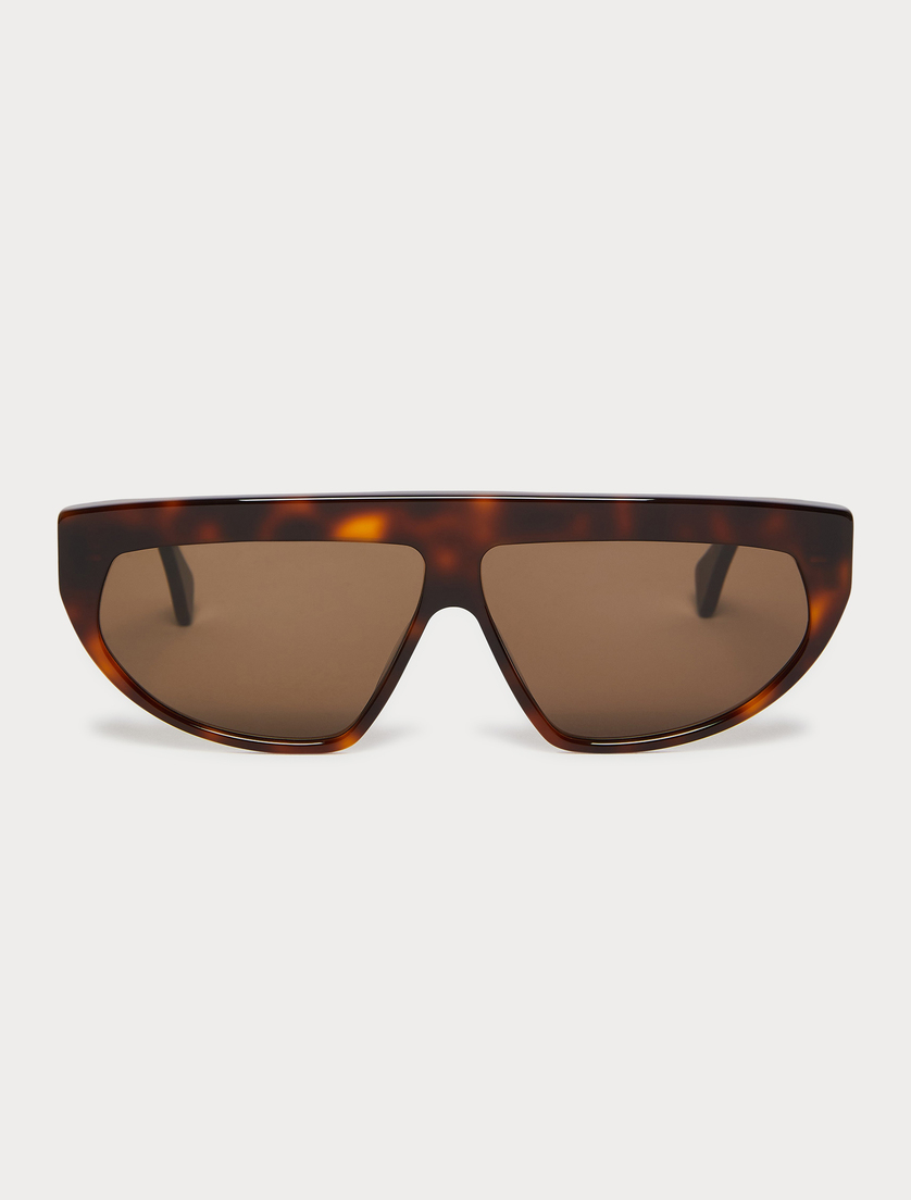 Acetate sunglasses - CAMEL - Marina Rinaldi