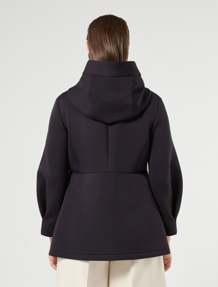 Scuba jersey jacket - MIDNIGHTBLUE - Marina Rinaldi - 4