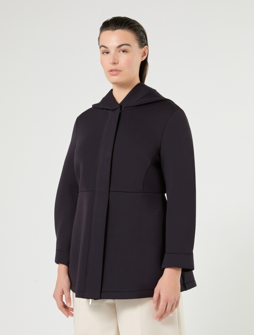 Scuba jersey jacket - MIDNIGHTBLUE - Marina Rinaldi - 3