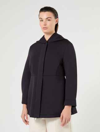 Scuba jersey jacket - MIDNIGHTBLUE - Marina Rinaldi - 3