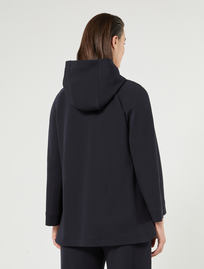 Jacke aus doppeltem Jersey - NACHTBLAU - Marina Rinaldi - 4