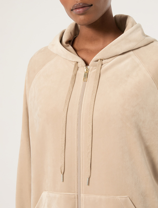 Chenille jersey sweatshirt - TURTLEDOVE - Marina Rinaldi - 5