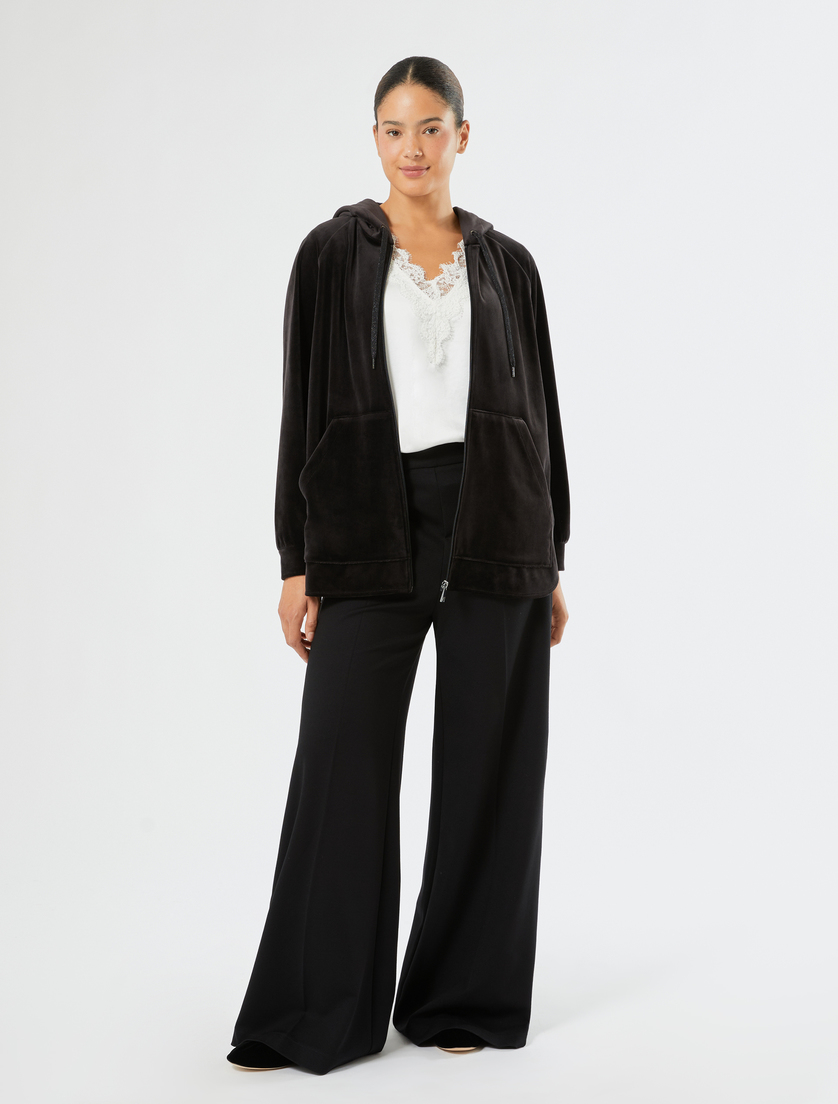 Chenille jersey sweatshirt - Marina Rinaldi