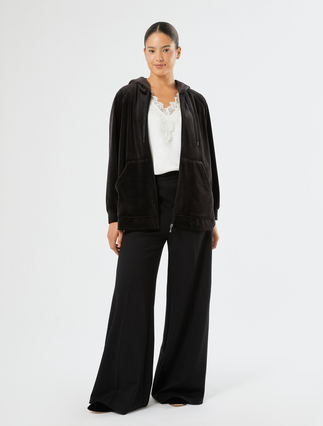 Chenille jersey sweatshirt - Marina Rinaldi