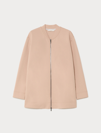 Double jersey jacket - ANTIQUE ROSE - Marina Rinaldi - 1