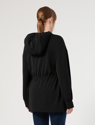 Jersey jacket - BLACK - Marina Rinaldi - 4