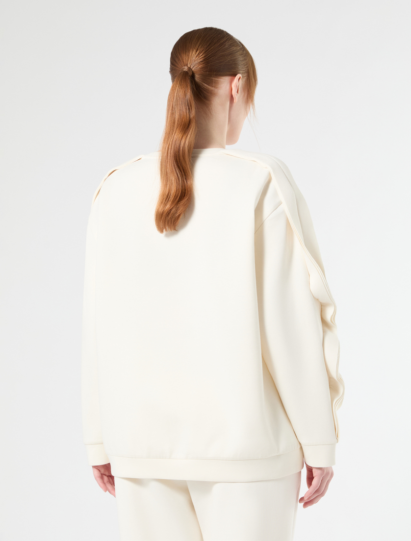 Scuba sweatshirt - WHITE - Marina Rinaldi - 4