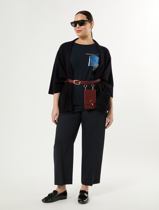 T-shirt in jersey con stampa - Marina Rinaldi