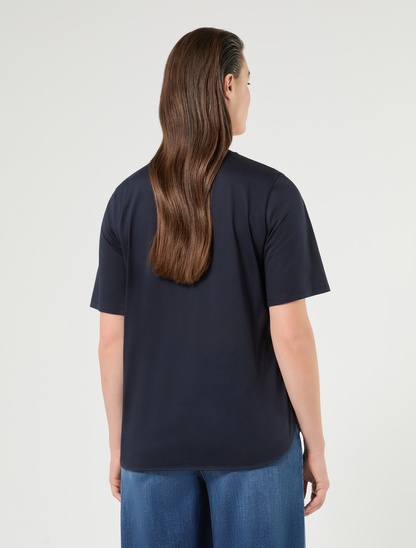 Interlock jersey T-shirt - AVIO - Marina Rinaldi - 4
