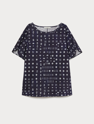 Cotton jersey T-shirt - Marina Rinaldi