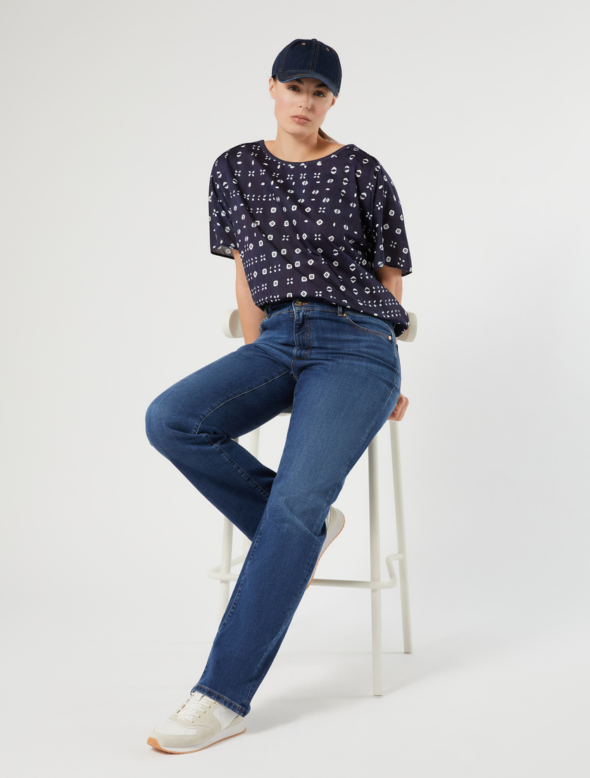Cotton jersey T-shirt - Marina Rinaldi
