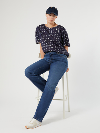 Cotton jersey T-shirt - Marina Rinaldi