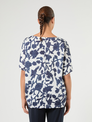 Cotton jersey T-shirt - WHITE - Marina Rinaldi - 4